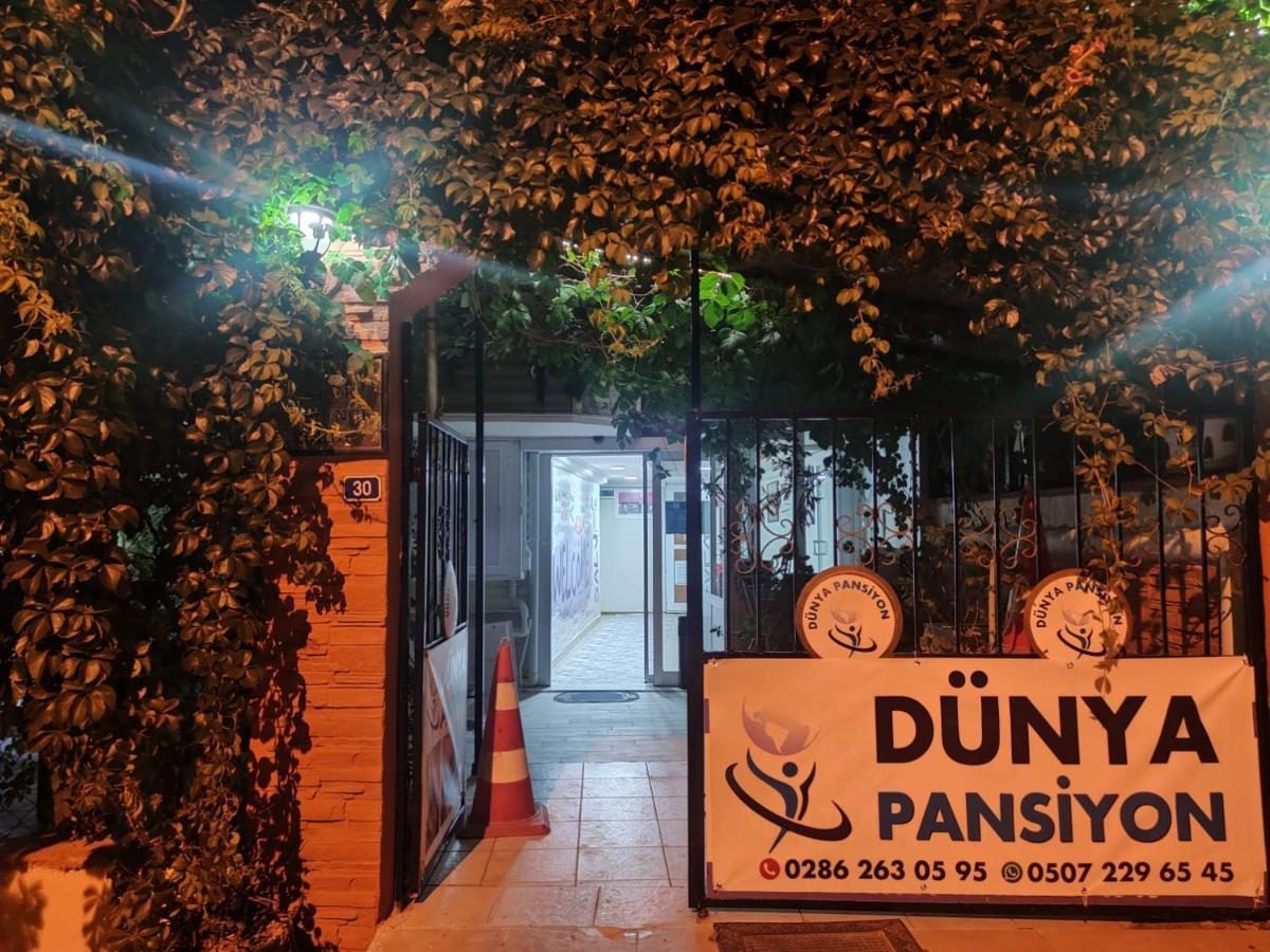 Aparthotel Dunya Pansiyon Çanakkale Exterior foto