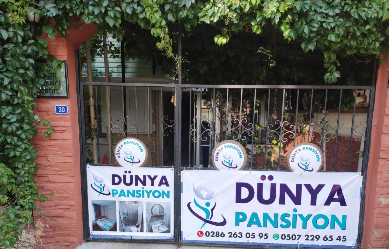 Aparthotel Dunya Pansiyon Çanakkale Exterior foto